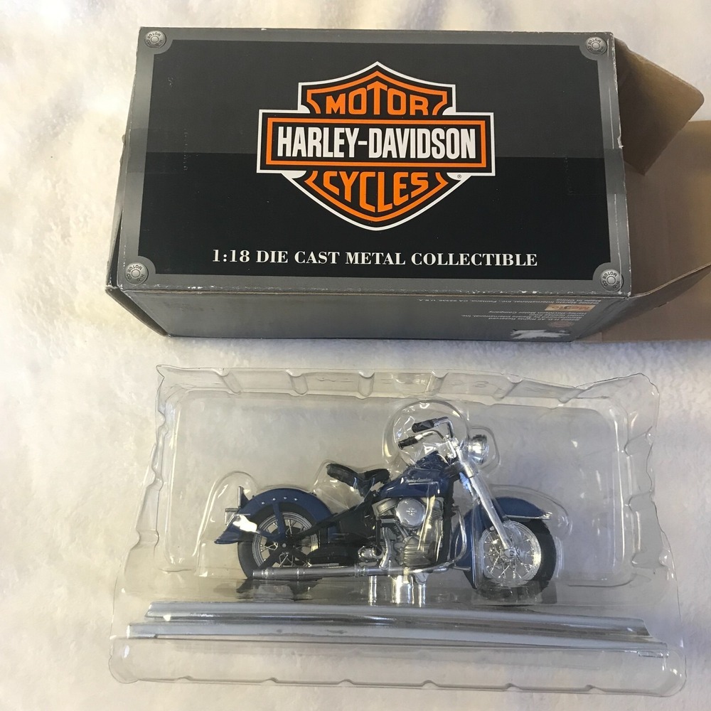 Vintage Avon Harley-Davidson 1953‎ 74fl Hydra-glide 1:18 motorcycle - 2002